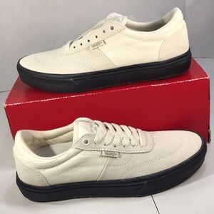 NWT Vans Gilbert Crockett Pro Skate Shoes in Antique White Women’s 8